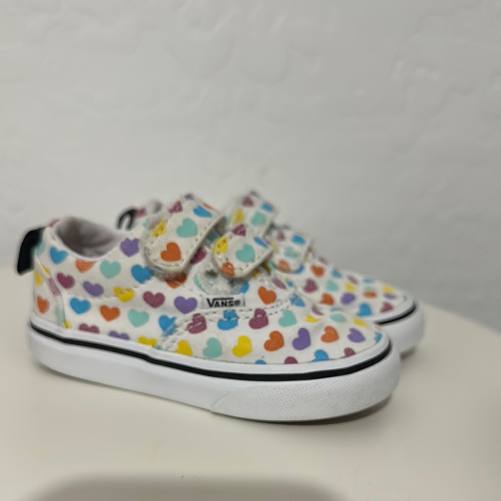 Vans Kids' Multicolor Heart Sneakers